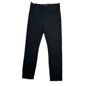 Adrianna Papell Womens Pants Size 8 Dress Pants Black Pull On Stretch Viscose